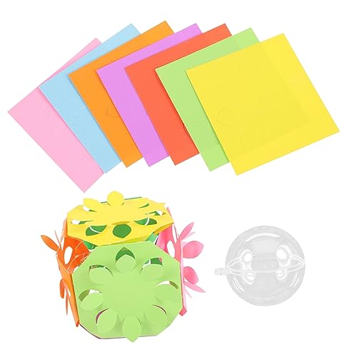 HOODANCOS 1 Satz Papierschneidewerkzeug-Set Origami-Papier-Kit Kit zur Papierherstellung Kunsthandwerk Bausatz Kinderhandwerk ausgeschnittenes Papier DIY-Papierschnitt-Set Origami-Kit von HOODANCOS