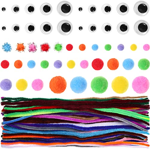 HOODANCOS 1 Satz Pfeifenreiniger Bastelset Chenille Draht für Kreative DIY Projekte Flexibel für Erwachsene Vielseitig Einsetzbar zur Herstellung von Figuren von HOODANCOS