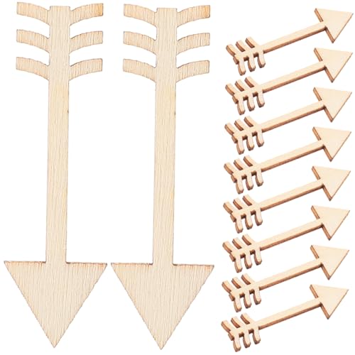 HOODANCOS 1 Satz Pfeilholzspäne Form Ornament Ausschnitte Gestrichen Scrapbook -verzierungen Diy-zubehör Aus Holz Holzscheibe Hängende Dekorationen Selber Machen Holzhandwerk 100 Stück HOODANCOS 1 Satz Pfeilholzspäne Form Ornament Ausschnitte Gestrichen Scrapbook -verzierungen Diy-zubehör Aus Holz Holzscheibe Hängende Dekorationen Selber Machen Holzhandwerk 100 Stück von HOODANCOS