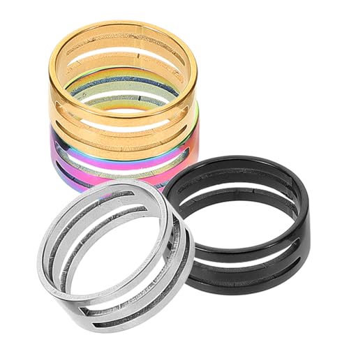 HOODANCOS 1 Satz Sprungring Öffnen Und Schließring Ringe Für Schmuckherstellung Crimpen Kreis Runden Handwerk Ringöffnungswerkzeug Sprungringöffner Rostfreier Stahl 4 Stück HOODANCOS 1 Satz Sprungring Öffnen Und Schließring Ringe Für Schmuckherstellung Crimpen Kreis Runden Handwerk Ringöffnungswerkzeug Sprungringöffner Rostfreier Stahl 4 Stück von HOODANCOS