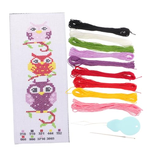 HOODANCOS 1 Satz Stick einen Lesezeichenmarkierungsbeutel Hochzeit Stickerei Weiß Stickset für Anfänger Stich Stoff Nähen Stickanfänger Stick-Lesezeichen-Anhänger DIY-Stick-Lesezeichen Kabel HOODANCOS 1 Satz Stick einen Lesezeichenmarkierungsbeutel Hochzeit Stickerei Weiß Stickset für Anfänger Stich Stoff Nähen Stickanfänger Stick-Lesezeichen-Anhänger DIY-Stick-Lesezeichen Kabel von HOODANCOS