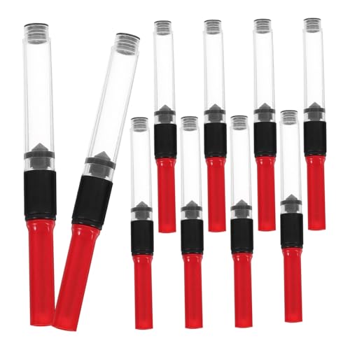 HOODANCOS 1 Satz Tintenabsorberzubehör Stifttinte Wieder Auffüllbar Brunnenstift -tintenfüller Stift-tintenhilfsmittel Zubehör Für Tintenstifte Absorber Für Füllfederhalter Rot 10 Stück von HOODANCOS