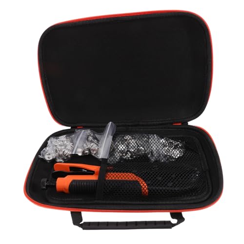 HOODANCOS 1 Satz Werkzeugkasten Knopfzange Werkzeugset Snap-Werkzeugtasche Schneiderwerkzeug Perlensetzmaschine Einstellung Hochleistungs-Druckknopfwerkzeug Knopfverschluss-Kit Metall Orange HOODANCOS 1 Satz Werkzeugkasten Knopfzange Werkzeugset Snap-Werkzeugtasche Schneiderwerkzeug Perlensetzmaschine Einstellung Hochleistungs-Druckknopfwerkzeug Knopfverschluss-Kit Metall Orange von HOODANCOS