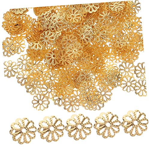 HOODANCOS 1 Satz Wulstiger Abstandshalter Gold Halskette Spacer Lünette Groß Farbig Abstandshalter Für Schmuck Perlenkappen Abstandsperlen Zum Basteln Eisen 1000 Stück HOODANCOS 1 Satz Wulstiger Abstandshalter Gold Halskette Spacer Lünette Groß Farbig Abstandshalter Für Schmuck Perlenkappen Abstandsperlen Zum Basteln Eisen 1000 Stück von HOODANCOS