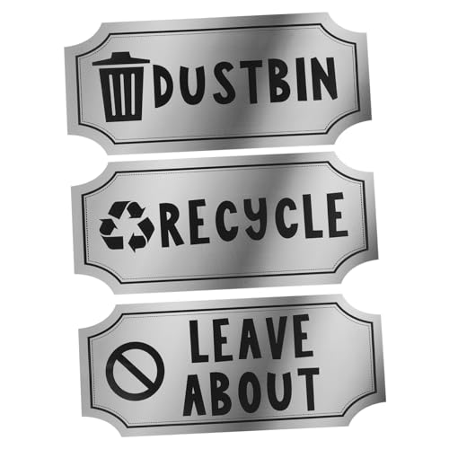 HOODANCOS 1 Satz aufkleber für mülltonnen Küchenabfalleimer Mülltonnenetiketten Mülleimer Aufkleber Müllbehälter Küchenmüll kann Recycling-Mülleimeraufkleber selbstklebender Mülleimer PVC HOODANCOS 1 Satz aufkleber für mülltonnen Küchenabfalleimer Mülltonnenetiketten Mülleimer Aufkleber Müllbehälter Küchenmüll kann Recycling-Mülleimeraufkleber selbstklebender Mülleimer PVC von HOODANCOS