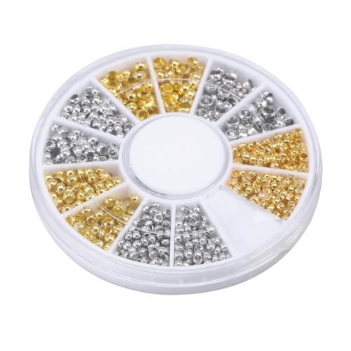 HOODANCOS 1 Schachtel Boxed Spacer Beads Kupfer Schmuck Zubehör für DIY Armbänder Halsketten Vintage Design Langlebig zum Basteln von Einzigartigen Perlenarmbändern und Schmuckstücken HOODANCOS 1 Schachtel Boxed Spacer Beads Kupfer Schmuck Zubehör für DIY Armbänder Halsketten Vintage Design Langlebig zum Basteln von Einzigartigen Perlenarmbändern und Schmuckstücken von HOODANCOS