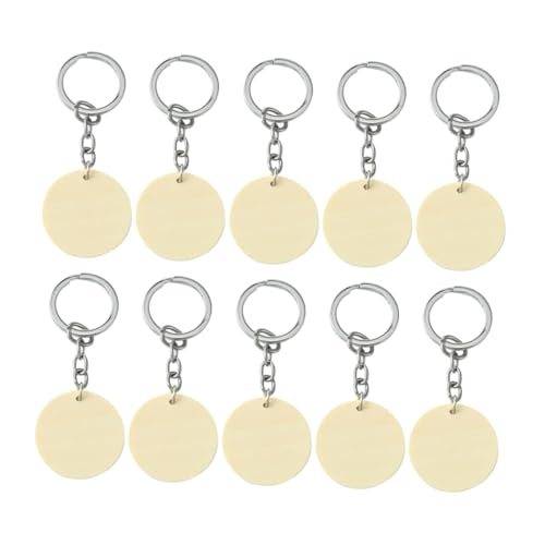 HOODANCOS 1 Set Schlüsselanhänger Mit Holzanhänger Schlüsselanhänger Aus Holz Schlüsselanhänger Zum Basteln Unbehandeltes Holz Zum Basteln Schlüsselanhänger Bastelbedarf HOODANCOS 1 Set Schlüsselanhänger Mit Holzanhänger Schlüsselanhänger Aus Holz Schlüsselanhänger Zum Basteln Unbehandeltes Holz Zum Basteln Schlüsselanhänger Bastelbedarf von HOODANCOS