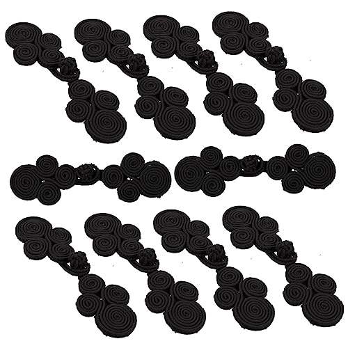 HOODANCOS 10 Paare Nylon Knöpfe für Anzüge Langlebige Atmungsaktive Kleidungsknöpfe Dekorative DIY Nähzubehör Einfache Praktische Befestigung Geeignet für Traditionelle und Moderne HOODANCOS 10 Paare Nylon Knöpfe für Anzüge Langlebige Atmungsaktive Kleidungsknöpfe Dekorative DIY Nähzubehör Einfache Praktische Befestigung Geeignet für Traditionelle und Moderne von HOODANCOS