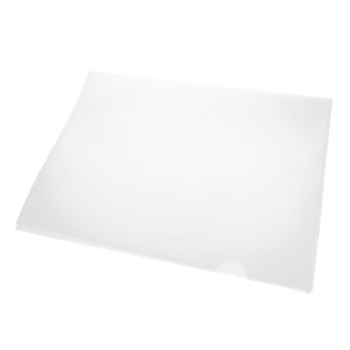 HOODANCOS 10 Stück Dokumententaschen Transparente Hüllen für Papierunterlagen Dreiseitige Versiegelung Robust für Büro und Schule mit Hochwertigem Material von HOODANCOS