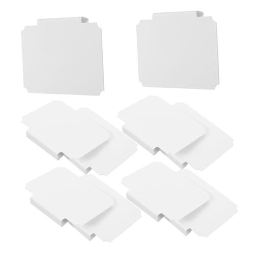 HOODANCOS 10 Stück Etikettenhalter Behälteretiketten Mülletiketten Zum Aufclipsen Etikettenclips Für Vorratsbehälter Etiketten Für Mülltonnenklammern Für Körbe Kleiderlabeln Pvc Weiß HOODANCOS 10 Stück Etikettenhalter Behälteretiketten Mülletiketten Zum Aufclipsen Etikettenclips Für Vorratsbehälter Etiketten Für Mülltonnenklammern Für Körbe Kleiderlabeln Pvc Weiß von HOODANCOS