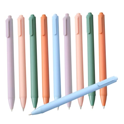 HOODANCOS 10 Stück Gel Stift kugelschreiber gelstifte weihnachtsgeschenke schwarze Gel-Stifte Zappelstift Stifte für Krankenschwestern Schulbedarf süßes stationäres Tagebuchstifte Plastik HOODANCOS 10 Stück Gel Stift kugelschreiber gelstifte weihnachtsgeschenke schwarze Gel-Stifte Zappelstift Stifte für Krankenschwestern Schulbedarf süßes stationäres Tagebuchstifte Plastik von HOODANCOS