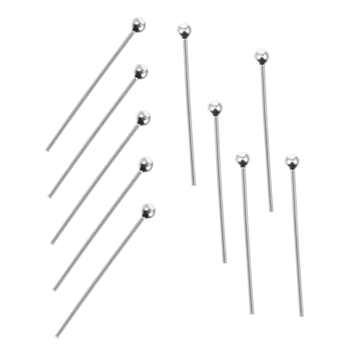 HOODANCOS 10 Stück Halskettennadel Selber Machen Herstellung Schmuck Augennadel Perlen Stifte Handwerk Nützlicher Diy-pin Stift Für Ohrring Ohrringteile Halskette Diy Nadel Silber HOODANCOS 10 Stück Halskettennadel Selber Machen Herstellung Schmuck Augennadel Perlen Stifte Handwerk Nützlicher Diy-pin Stift Für Ohrring Ohrringteile Halskette Diy Nadel Silber von HOODANCOS