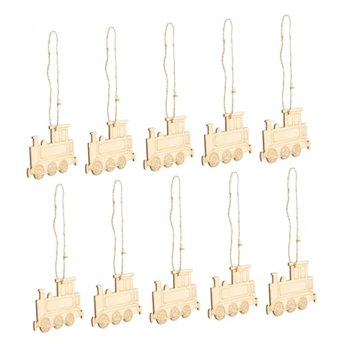 HOODANCOS 10 Stück Holzzuganhänger hängend Handwerk Züge Weihnachten rustikal Mini geformt Zugmotor kleine Zugverzierungen Holzzugscheiben Zug Anhänger DIY -Holzornamente Zugpartybevorzugung HOODANCOS 10 Stück Holzzuganhänger hängend Handwerk Züge Weihnachten rustikal Mini geformt Zugmotor kleine Zugverzierungen Holzzugscheiben Zug Anhänger DIY -Holzornamente Zugpartybevorzugung von HOODANCOS