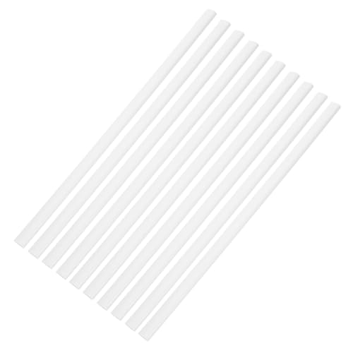 HOODANCOS 10 Stück Informationsbuchmappe Dokumentieren Loch Bindestangen-clips Diaordner Für Bücher Ordner Für Dokumentenbindung Buch Dia Binder Bindestäbe Binder Melden Datei Weiß Plastik von HOODANCOS