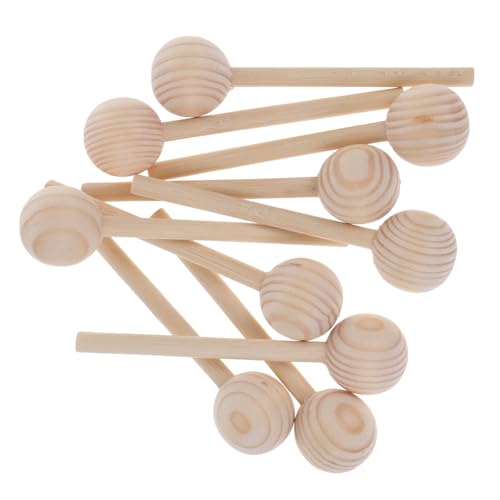 HOODANCOS 10 Stück Kugelstab aus Kiefernholz Bastelstäbchen Masse große Stöcke holzig hängend Kiefernstämme unvollendetes Holzhandwerk holzstangen selber machen hölzern HOODANCOS 10 Stück Kugelstab aus Kiefernholz Bastelstäbchen Masse große Stöcke holzig hängend Kiefernstämme unvollendetes Holzhandwerk holzstangen selber machen hölzern von HOODANCOS