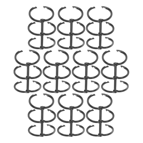 HOODANCOS 10 Stück Loseblattmappe breit Schlüssel klein schlank extra aktenordner büromaterial Ordnerklammern Lose Blatt Binder Büroausstattung Ordnerringe Dreilochhefter Legierung Black HOODANCOS 10 Stück Loseblattmappe breit Schlüssel klein schlank extra aktenordner büromaterial Ordnerklammern Lose Blatt Binder Büroausstattung Ordnerringe Dreilochhefter Legierung Black von HOODANCOS