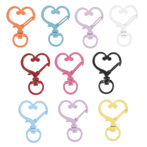 HOODANCOS 10 Stück Schlüsselring Schnalle Ringe für Taschen Handtaschen DIY Handwerk zum Dekorieren und Reparieren von Ledertaschen und Accessoires HOODANCOS 10 Stück Schlüsselring Schnalle Ringe für Taschen Handtaschen DIY Handwerk zum Dekorieren und Reparieren von Ledertaschen und Accessoires von HOODANCOS