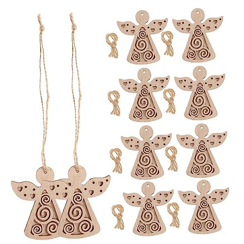 HOODANCOS 10 Stück Teiliges Holzornamente zum Basteln Diy Holzschneider für Weihnachtsdekorationen Unbemalt Langlebig und Vielseitig für Handwerksprojekte HOODANCOS 10 Stück Teiliges Holzornamente zum Basteln Diy Holzschneider für Weihnachtsdekorationen Unbemalt Langlebig und Vielseitig für Handwerksprojekte von HOODANCOS