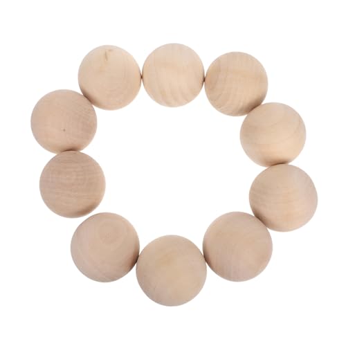 HOODANCOS 10 Stück Teiliges Runde Holzperlen aus Natürlichem Lotus holz ohne Loch Glatte Oberfläche für Kreative DIY bastelarbeiten Malen Schmuckherstellung und Dekoration HOODANCOS 10 Stück Teiliges Runde Holzperlen aus Natürlichem Lotus holz ohne Loch Glatte Oberfläche für Kreative DIY bastelarbeiten Malen Schmuckherstellung und Dekoration von HOODANCOS