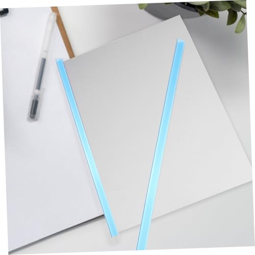 HOODANCOS 10 Stück Teiliges Transparente Kunststoff Slide Binder mit Starkem Klemmsystem Vielseitig Einsetzbar als Papierordner und Loseblatt Organizer Stabile Buchbindeklammern für HOODANCOS 10 Stück Teiliges Transparente Kunststoff Slide Binder mit Starkem Klemmsystem Vielseitig Einsetzbar als Papierordner und Loseblatt Organizer Stabile Buchbindeklammern für von HOODANCOS
