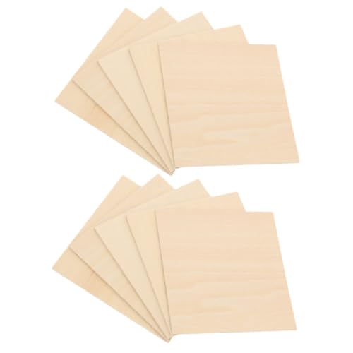 HOODANCOS 10 Stück Teiliges Unbehandelte Holzplatten Quadratische DIY Holztafeln aus unbehandeltem Holz Flache Kanten Vielseitig für Bastelprojekte Wohnungsdeko Modellbau und Kreative HOODANCOS 10 Stück Teiliges Unbehandelte Holzplatten Quadratische DIY Holztafeln aus unbehandeltem Holz Flache Kanten Vielseitig für Bastelprojekte Wohnungsdeko Modellbau und Kreative von HOODANCOS