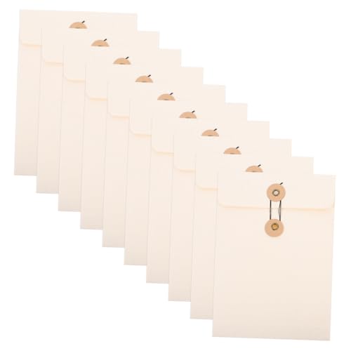 HOODANCOS 10 Stück Vintage-Portfolio Papier Dateiordner-Organizer groß Quittungs-Organizer-Tasche Inhaber aktenmappe arbeitsplatz aufbewahrungsbeutel Aktentasche Dateiorganisator Kabel Weiß HOODANCOS 10 Stück Vintage-Portfolio Papier Dateiordner-Organizer groß Quittungs-Organizer-Tasche Inhaber aktenmappe arbeitsplatz aufbewahrungsbeutel Aktentasche Dateiorganisator Kabel Weiß von HOODANCOS