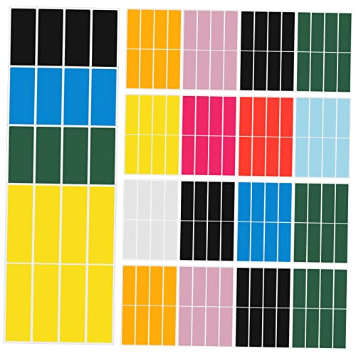 HOODANCOS 100 Blatt Farbetikettenaufkleber entfernbares Etikett Tag-Aufkleber kleine Etikettenaufkleber Namensetiketten groß Aufkleber für Büroprodukte leere Aufkleber Papier Zufällige Farbe HOODANCOS 100 Blatt Farbetikettenaufkleber entfernbares Etikett Tag-Aufkleber kleine Etikettenaufkleber Namensetiketten groß Aufkleber für Büroprodukte leere Aufkleber Papier Zufällige Farbe von HOODANCOS
