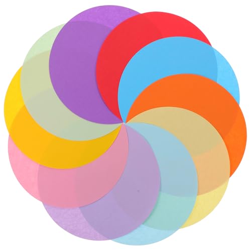 HOODANCOS 100 Blatt Rundes Origami Papier Farben Buntes Bastelpapier für DIY Handarbeit Faltpapier Kreativ Dekoration Schulprojekte Partygestaltung HOODANCOS 100 Blatt Rundes Origami Papier Farben Buntes Bastelpapier für DIY Handarbeit Faltpapier Kreativ Dekoration Schulprojekte Partygestaltung von HOODANCOS