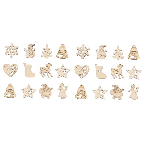 HOODANCOS 100 Stück DIY Holzscheiben Weihnachten Bastelset Unlackierte Runde Holzanhänger Mix Formen für Kreative Weihnachtsdeko und DIY Geschenke HOODANCOS 100 Stück DIY Holzscheiben Weihnachten Bastelset Unlackierte Runde Holzanhänger Mix Formen für Kreative Weihnachtsdeko und DIY Geschenke von HOODANCOS