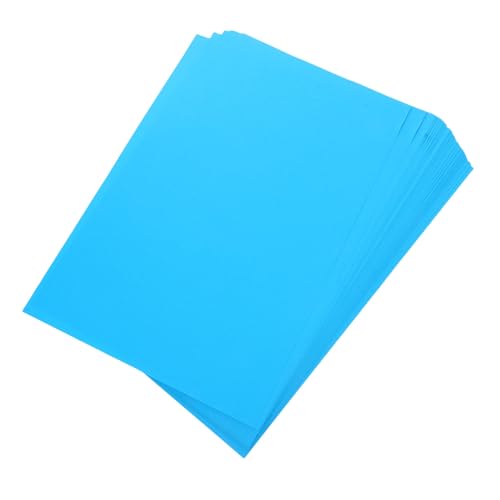HOODANCOS 100 Stück Farbkopierpapier Blau Farbiges Druckerpapier für Origami Basteln Zeichnen Schneiden Schnelltrocknend Kompatibel mit Tintenstrahl Laserdruckern Lebendige Farbwiedergabe HOODANCOS 100 Stück Farbkopierpapier Blau Farbiges Druckerpapier für Origami Basteln Zeichnen Schneiden Schnelltrocknend Kompatibel mit Tintenstrahl Laserdruckern Lebendige Farbwiedergabe von HOODANCOS