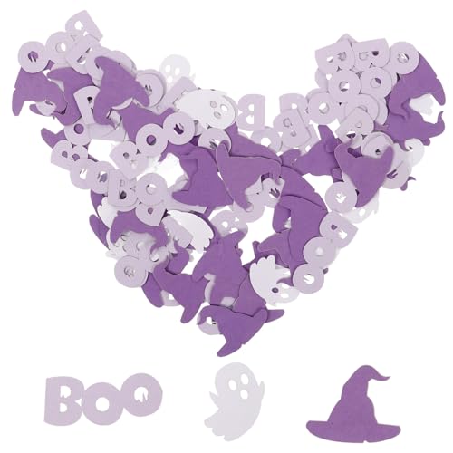 HOODANCOS 100 Stück Halloween-tischstreuung Sträusel Geformt Rosa Oh Masse Konfetti Junge Bunt Bereit Ereignis Schützen Dekorationen Konfetti Für Den Tisch Papier Violett HOODANCOS 100 Stück Halloween-tischstreuung Sträusel Geformt Rosa Oh Masse Konfetti Junge Bunt Bereit Ereignis Schützen Dekorationen Konfetti Für Den Tisch Papier Violett von HOODANCOS