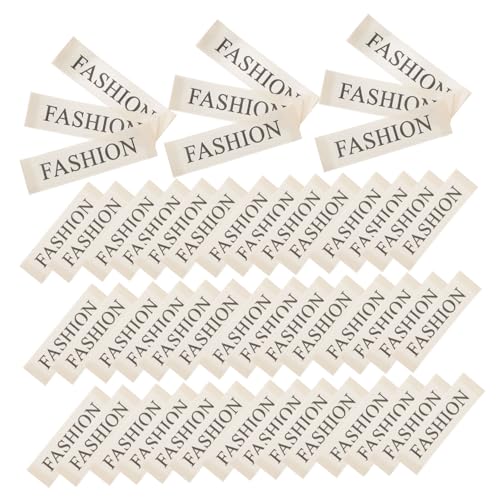 HOODANCOS 100 Stück Kleidungsmarke Waschbar Kleidungsetikett Wäscheetiketten Bestickt Schild Namensetiketten Für Kleidung Nähen Patches Für Jacken Gemacht Stichworte Stoff HOODANCOS 100 Stück Kleidungsmarke Waschbar Kleidungsetikett Wäscheetiketten Bestickt Schild Namensetiketten Für Kleidung Nähen Patches Für Jacken Gemacht Stichworte Stoff von HOODANCOS