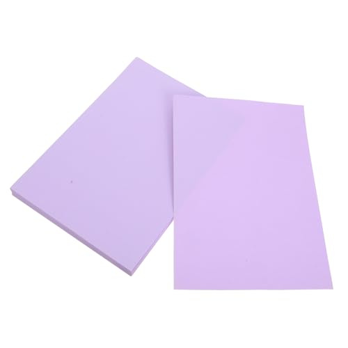 HOODANCOS 100 Stück Kopierpapier a4 Kopieren Schüttgut Drucken druckerpapier kartenpapier kartonpapier Kartenvorrat Zellstoffpapier Lavender von HOODANCOS