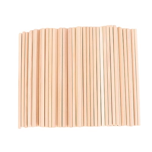 HOODANCOS 100 Stück Kreative Diy -holzstöcke Stangen Zylinder Gebäude Streichhölzer Runden Kleine Bastelstäbchen Produkt Puppenhausbauzubehör Handwerksmaterialien Bambus HOODANCOS 100 Stück Kreative Diy -holzstöcke Stangen Zylinder Gebäude Streichhölzer Runden Kleine Bastelstäbchen Produkt Puppenhausbauzubehör Handwerksmaterialien Bambus von HOODANCOS