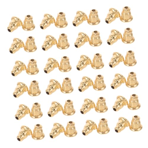 HOODANCOS 100 Stück Ohrschub -ohrring -stecker Ohrhaken Ohrringe Rückseiten Ohrring-stützrücken Ohrringrücken Für Gestreckte Löcher Ohrring Zurück Verriegeln Rostfreier Stahl Golden HOODANCOS 100 Stück Ohrschub -ohrring -stecker Ohrhaken Ohrringe Rückseiten Ohrring-stützrücken Ohrringrücken Für Gestreckte Löcher Ohrring Zurück Verriegeln Rostfreier Stahl Golden von HOODANCOS