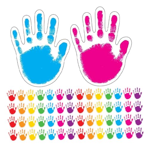 HOODANCOS 100 Stück Papierpapierabschneidung Klassenzimmerausschnitte Postergrenzen für Bulletin -Boards Pinnwand-Hintergrundpapier Papierausschnitte Karton beschichtetes Papier von HOODANCOS