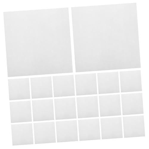 HOODANCOS 100 Stück Quadratisches Verpackungspapier für Umzug zum Schutz Zerbrechlicher Glaswaren und Multifunktionales Packpapier für Versand Füllmaterial und Kunstwerke von HOODANCOS