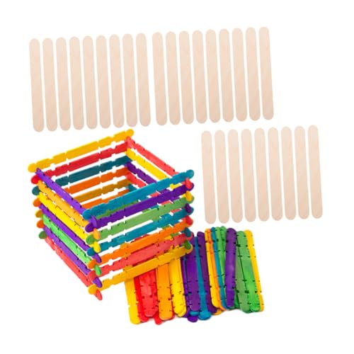 HOODANCOS 100 Stück Stickspielzeuge Handwerk Stöcke Aufschlag Creme Farbig Jumbo Am Stiel Röhren Eisstiele Zum Basteln Gemacht Eisstange Kleine Bastelstäbchen Farbstifte Holz HOODANCOS 100 Stück Stickspielzeuge Handwerk Stöcke Aufschlag Creme Farbig Jumbo Am Stiel Röhren Eisstiele Zum Basteln Gemacht Eisstange Kleine Bastelstäbchen Farbstifte Holz von HOODANCOS