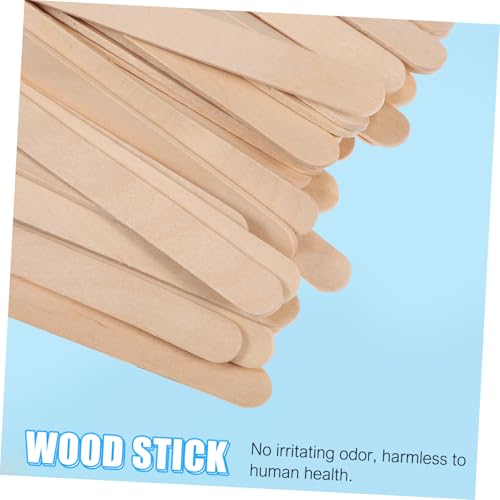 HOODANCOS 100 Stück Teiliges Holzstäbchen Naturholz und Farbigen Holz bastelstäbchen Stabile Holz wachsstäbchen zum Bemalen für DIY Kunsthandwerk Bastelprojekte und Kreative Dekoration HOODANCOS 100 Stück Teiliges Holzstäbchen Naturholz und Farbigen Holz bastelstäbchen Stabile Holz wachsstäbchen zum Bemalen für DIY Kunsthandwerk Bastelprojekte und Kreative Dekoration von HOODANCOS