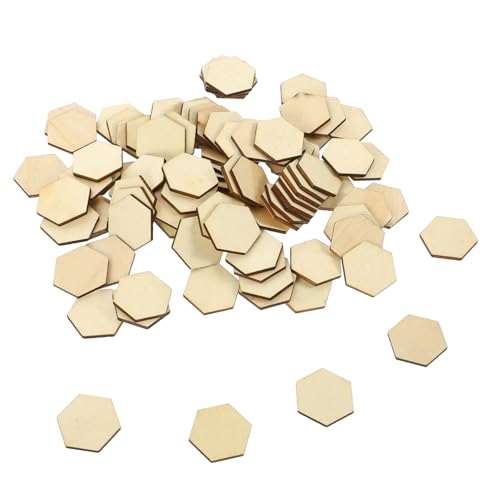 HOODANCOS 100 Stück Unbehandelte Sechseckige Holzscheiben für Diy Bastelprojekte Umweltfreundliche Holzstücke zur Kreativen Gestaltung für Hochzeiten Feste und Mehr HOODANCOS 100 Stück Unbehandelte Sechseckige Holzscheiben für Diy Bastelprojekte Umweltfreundliche Holzstücke zur Kreativen Gestaltung für Hochzeiten Feste und Mehr von HOODANCOS