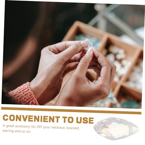 HOODANCOS 100Stücke Glasperlen für Schmuckherstellung Abstandsperlen für DIY Armbänder Ohrringe Kreative Bastelperlen Verschiedenen Farben für Heimwerkerprojekte von HOODANCOS