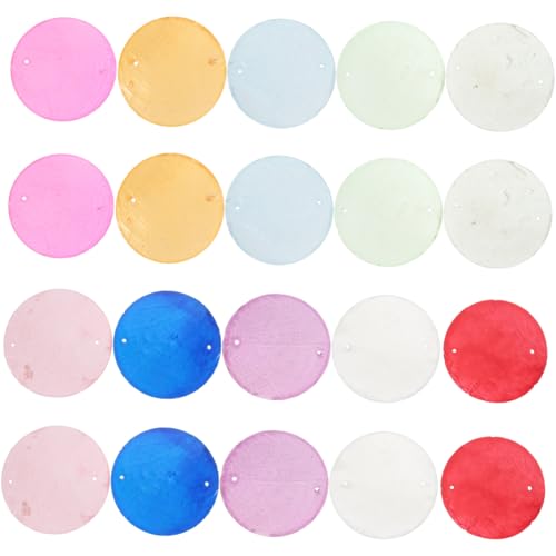 HOODANCOS 100Stücke Natürliche Muschelscheiben für DIY Windspiele Handgemachte Elemente für Schmuck Garten und Projekte Vielseitig Einsetzbar Gemischt HOODANCOS 100Stücke Natürliche Muschelscheiben für DIY Windspiele Handgemachte Elemente für Schmuck Garten und Projekte Vielseitig Einsetzbar Gemischt von HOODANCOS