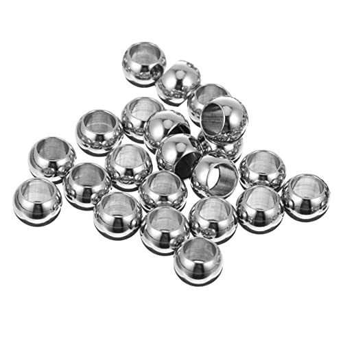 HOODANCOS 100Stücke Perforierte Perlen für DIY Schmuckherstellung Armbänder Langlebige und Glatte Oberfläche Zubehör für Projekte HOODANCOS 100Stücke Perforierte Perlen für DIY Schmuckherstellung Armbänder Langlebige und Glatte Oberfläche Zubehör für Projekte von HOODANCOS