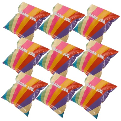 HOODANCOS 100Stücke Selbstklebende Versandtaschen Wasserdichte Pakettaschen mit Druck Verstärkt und Reißfest für Geschenkverpackungen und Versand HOODANCOS 100Stücke Selbstklebende Versandtaschen Wasserdichte Pakettaschen mit Druck Verstärkt und Reißfest für Geschenkverpackungen und Versand von HOODANCOS