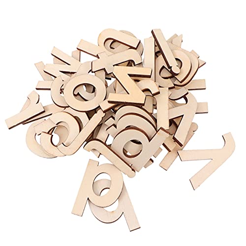 HOODANCOS 104Stücke Holzausschnitt für DIY und Partydekoration und Kleinbuchstaben Holz für Bastelprojekte pro Packung HOODANCOS 104Stücke Holzausschnitt für DIY und Partydekoration und Kleinbuchstaben Holz für Bastelprojekte pro Packung von HOODANCOS