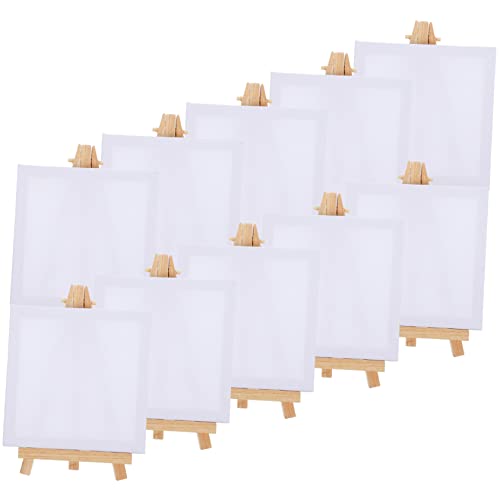 HOODANCOS 10Sätze Mini Staffelei Set Holzmalrahmen für Öl und Acrylmalerei und Leinwänden für Künstler und DIY Enthusiasten HOODANCOS 10Sätze Mini Staffelei Set Holzmalrahmen für Öl und Acrylmalerei und Leinwänden für Künstler und DIY Enthusiasten von HOODANCOS