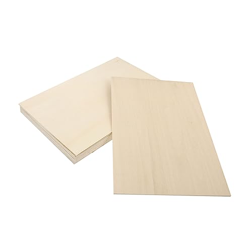 HOODANCOS 10Stücke Basswood Platten für DIY Pyrographie und Holzhandwerk Unbehandelte Holzkreise für Bastelprojekte und Kunstwerke HOODANCOS 10Stücke Basswood Platten für DIY Pyrographie und Holzhandwerk Unbehandelte Holzkreise für Bastelprojekte und Kunstwerke von HOODANCOS