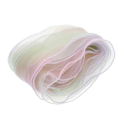 HOODANCOS 10Stücke Dekoratives Teiliges Geschenkband Organza für DIY Kopfschmuck und Blumenverpackungen und Langlebig und Elegant HOODANCOS 10Stücke Dekoratives Teiliges Geschenkband Organza für DIY Kopfschmuck und Blumenverpackungen und Langlebig und Elegant von HOODANCOS
