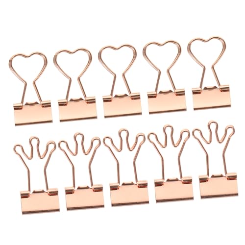 HOODANCOS 10Stücke Kleine Binder Clips Herzform Büroklammern für Schule und Büro Stabil und Langlebig Organisieren von Dokumenten und Notizen HOODANCOS 10Stücke Kleine Binder Clips Herzform Büroklammern für Schule und Büro Stabil und Langlebig Organisieren von Dokumenten und Notizen von HOODANCOS