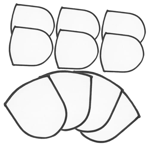 HOODANCOS 10Stücke Sublimations Patch Leere Bügel Patches für DIY Reparatur und Anwendungen Langlebig und Vielseitig Einsetzbar für Stoffe und Kleidung von HOODANCOS